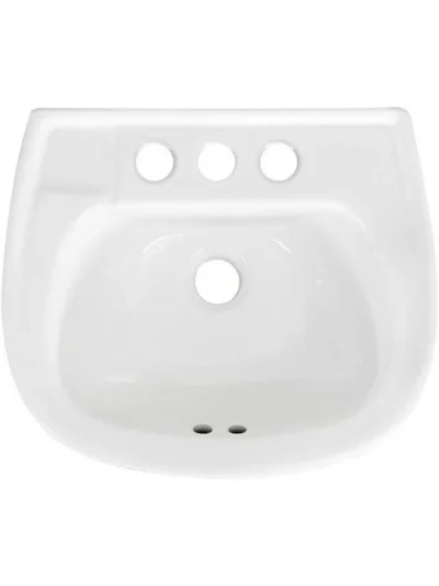 Lavabo Cato Jazmín Blanco 4"