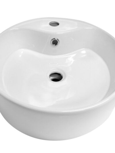 Lavabo Sobre Cubierta Cato Miró Blanco