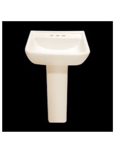 WC Cato Tango con Botón + Lavabo y Pedestal Goya Marfil
