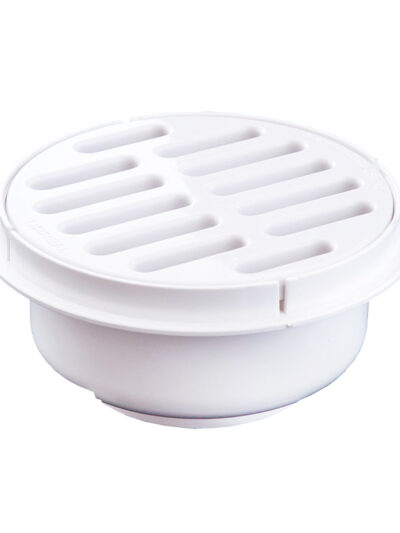 Coladera Universal Rejilla Plastica Blanca Urrea