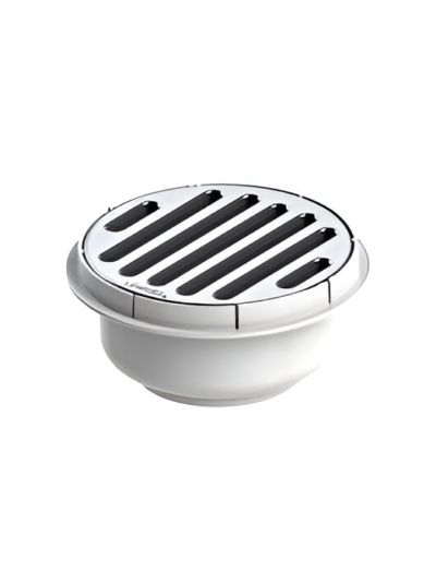 Coladera Universal Negra Rejilla Inox Urrea