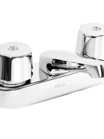 Mezcladora De 4" Para Lavabo Con Cubierta Dica