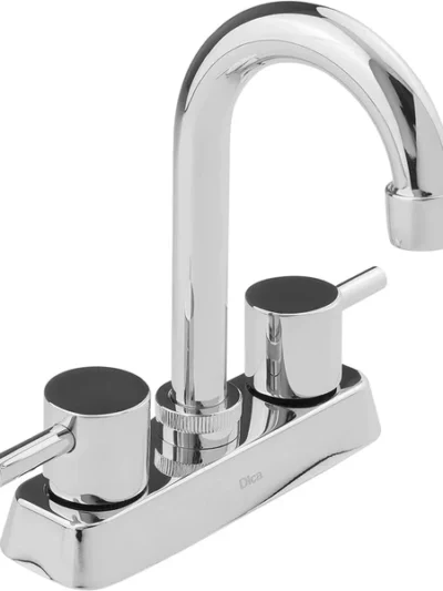 Mezcladora De 4" Para Lavabo Tipo Bar Dica