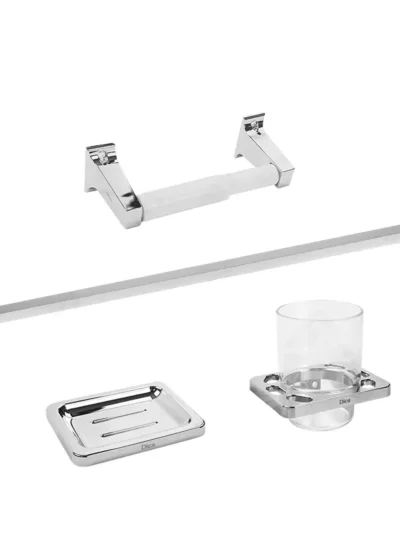 Accesorios Cromo Dica 4 Piezas
