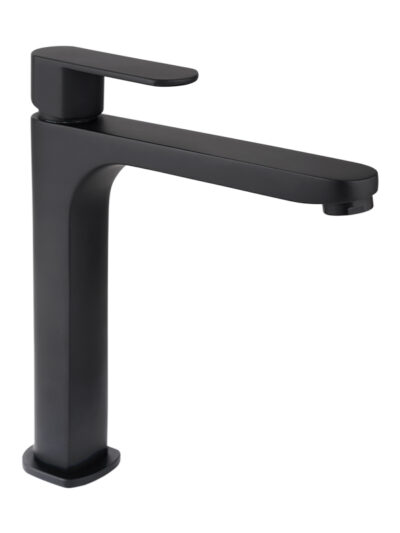 Monomando Negro Alto Dica Para Lavabo